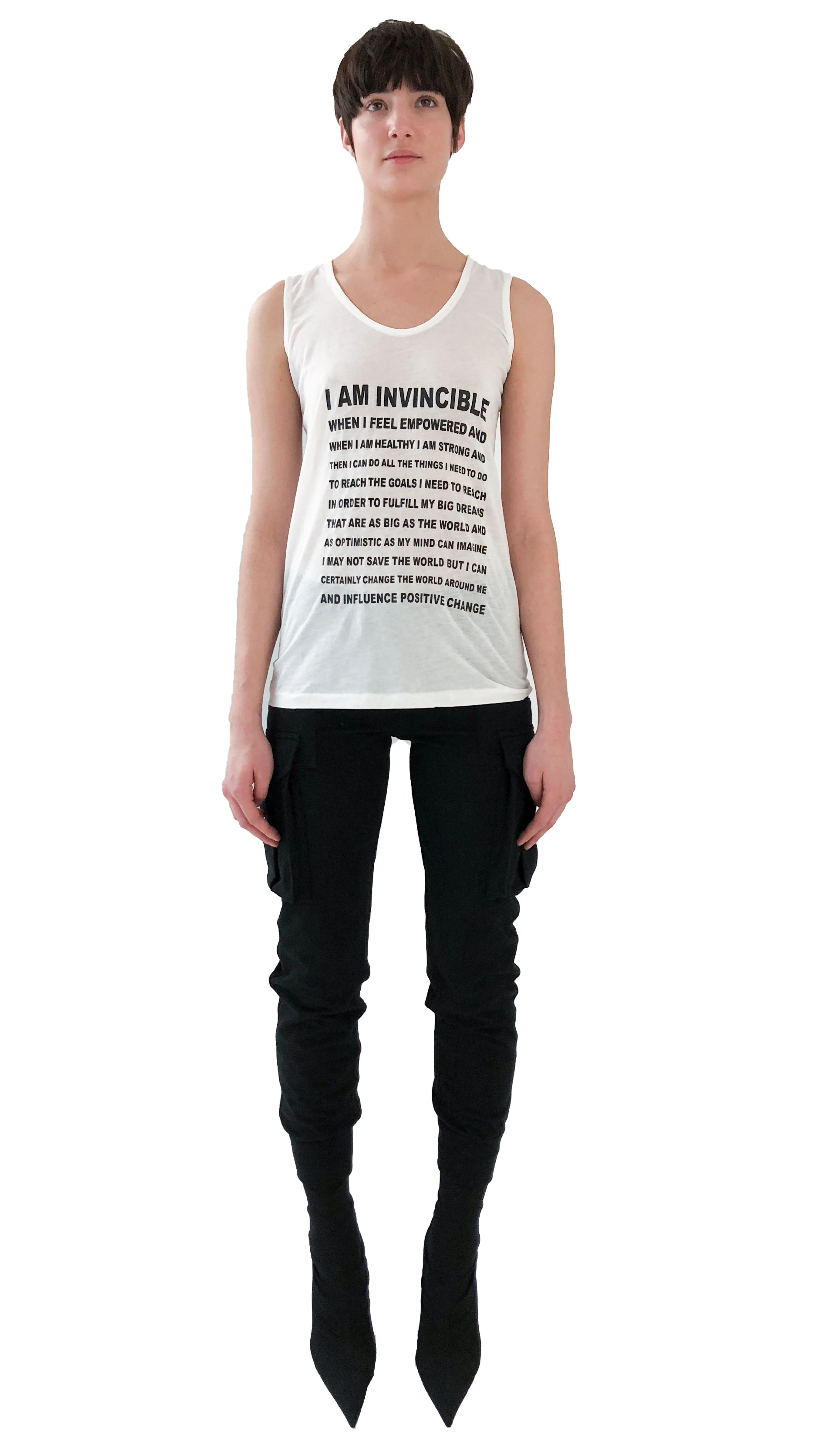 I AM INVINCIBLE TEE - 1