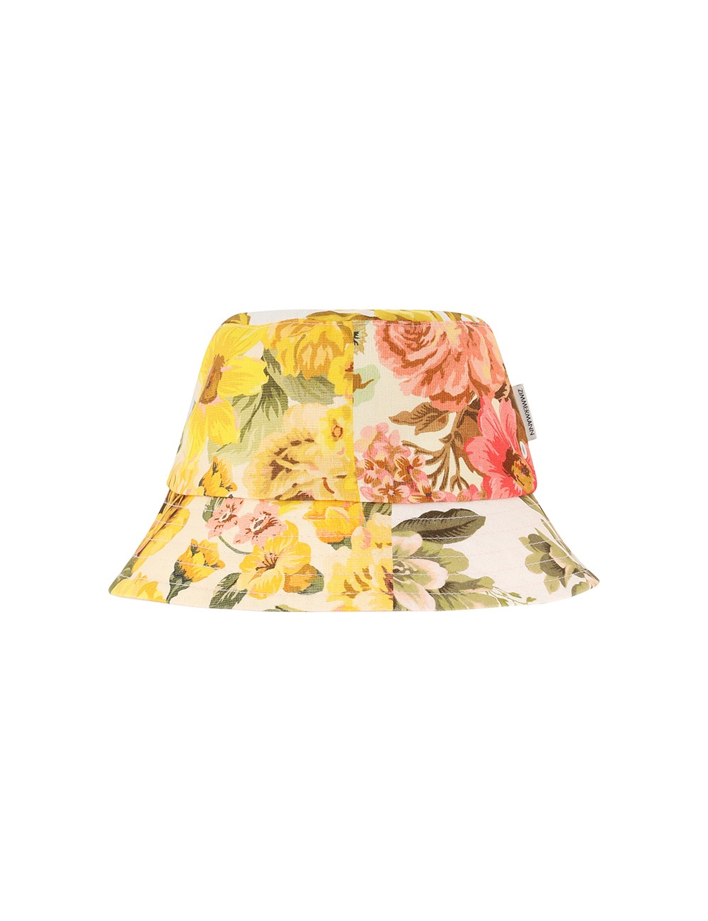 PRINTED CANVAS BUCKET HAT - 1