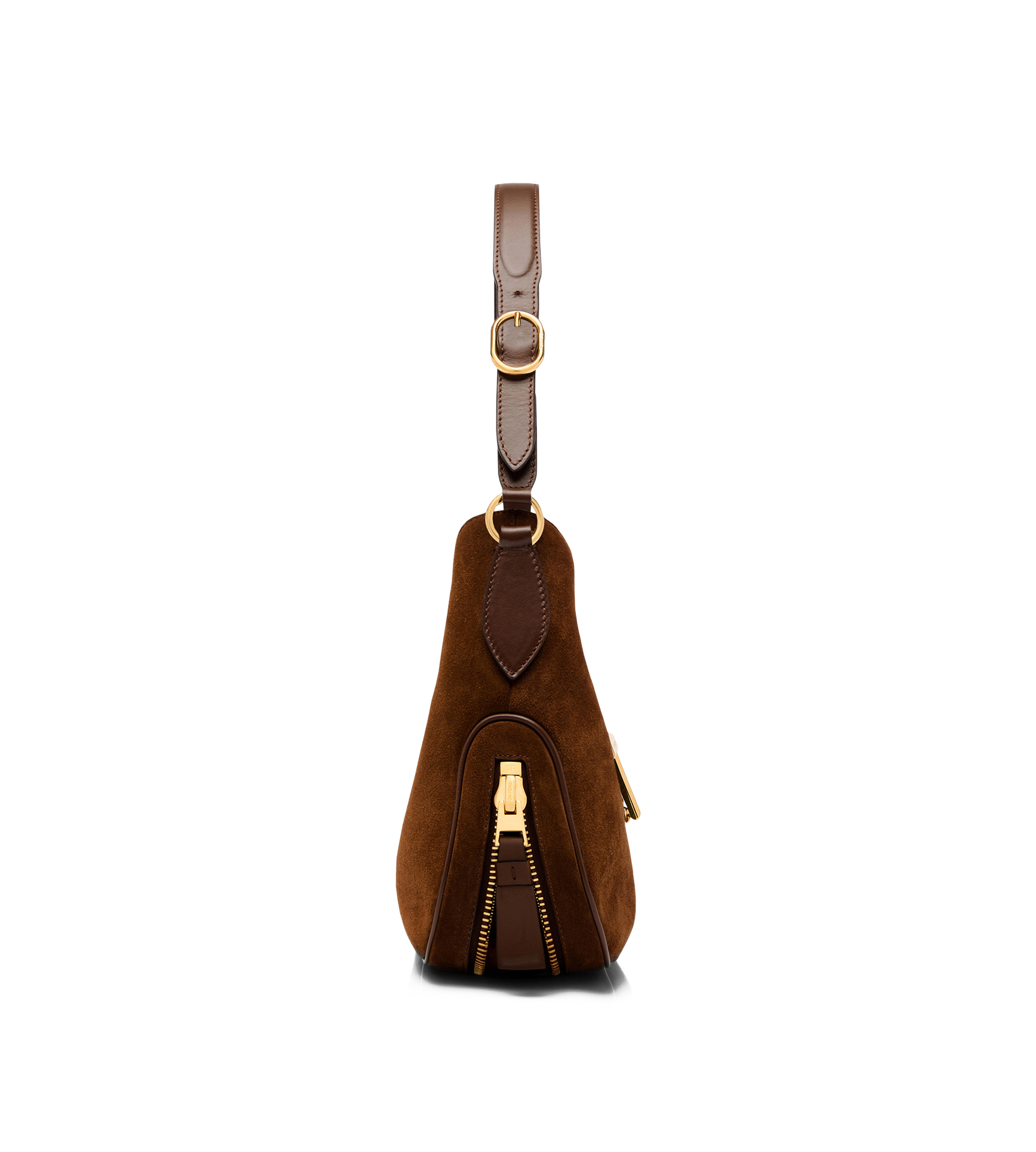 SUEDE AND LEATHER MONARCH MEDIUM HOBO - 2