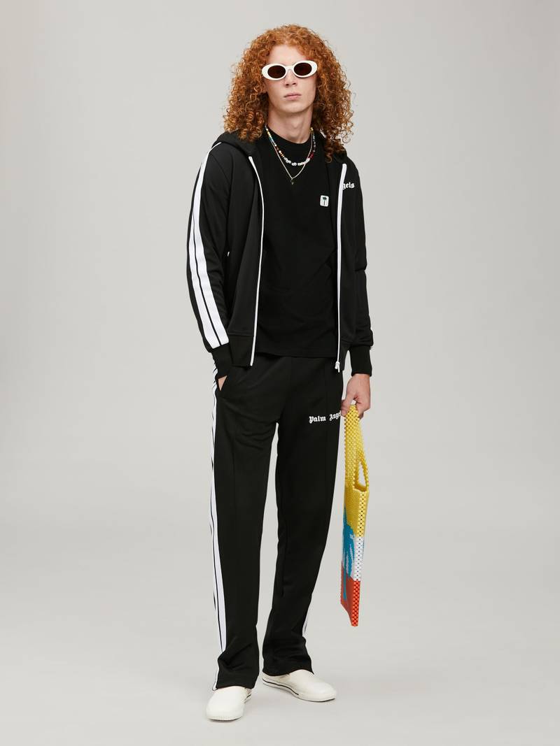 Palm Angels BLACK TRACK PANTS outlook
