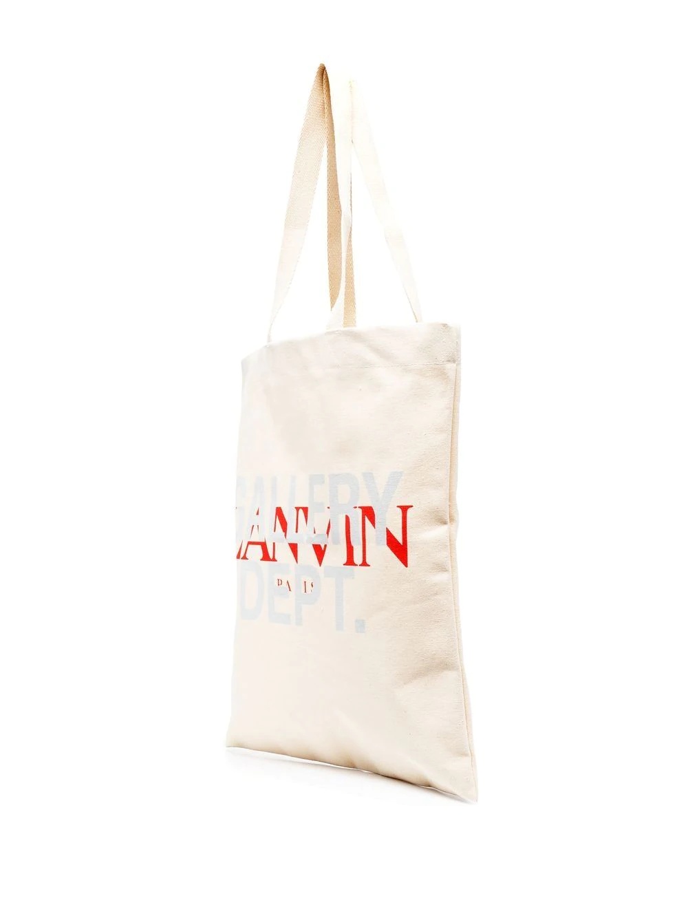 x GALLERY DEPT. logo-print cotton tote bag - 4