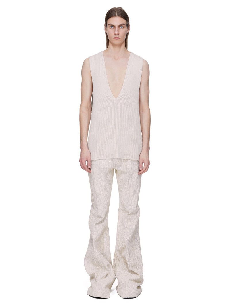 Rick Owens Concordians V-neck Tank Natural outlook