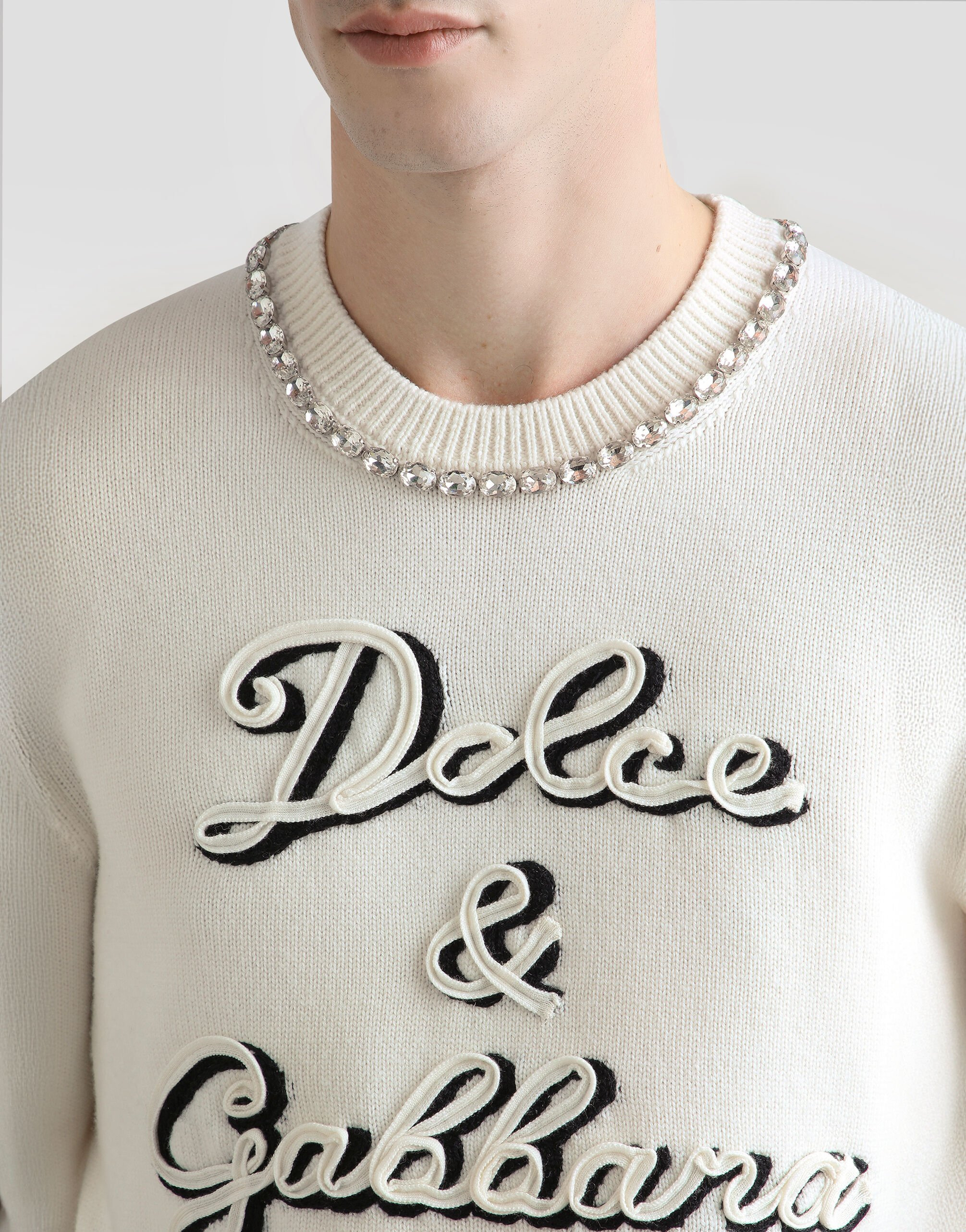 Wool pullover with intarsia - 4