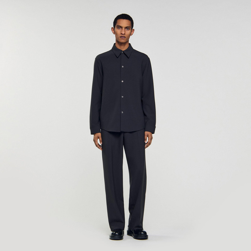 Sandro LONG-SLEEVED JERSEY SHIRT outlook