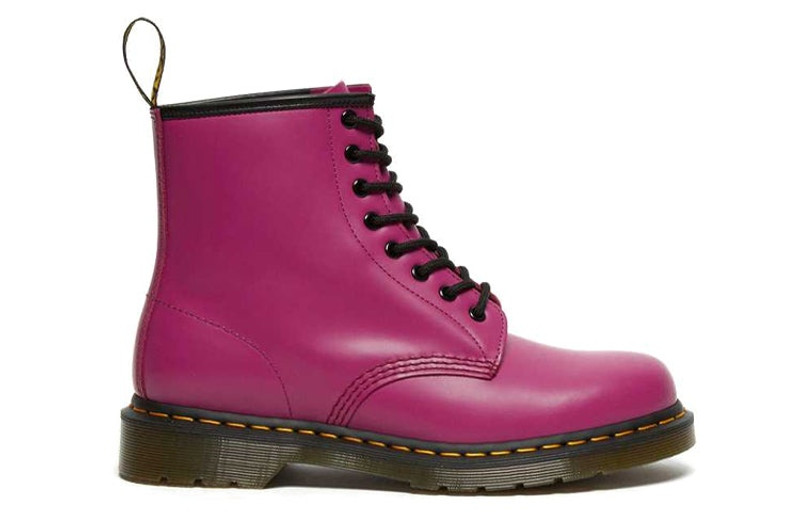 Dr.Martens 1460 Smooth Leather Lace Up Boots 'Pink' 27139673 2