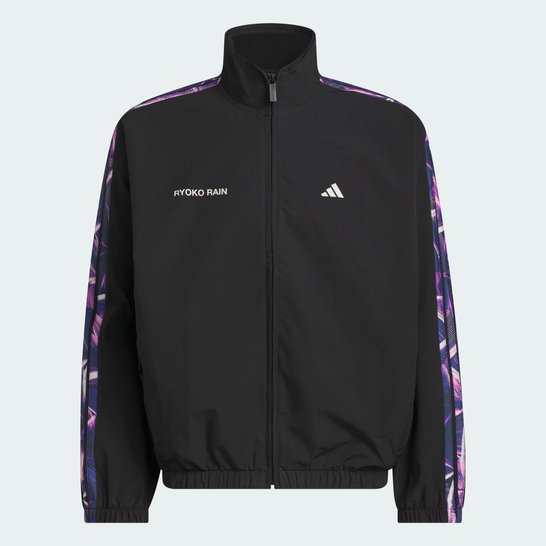 ADIDAS BASKETBALL WOVEN TRACK JACKET - 1