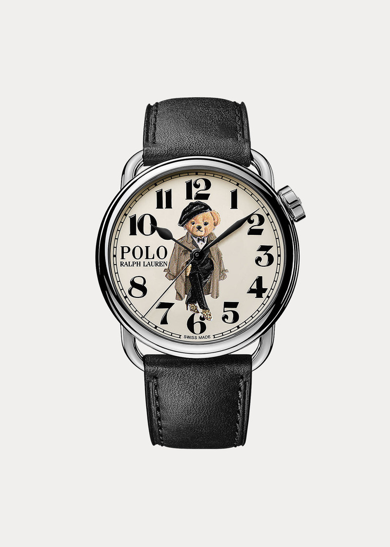 38 MM Ricky Trench Coat Polo Bear Watch 1