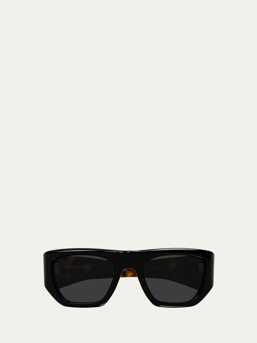 Rectangle Acetate Sunglasses - 1
