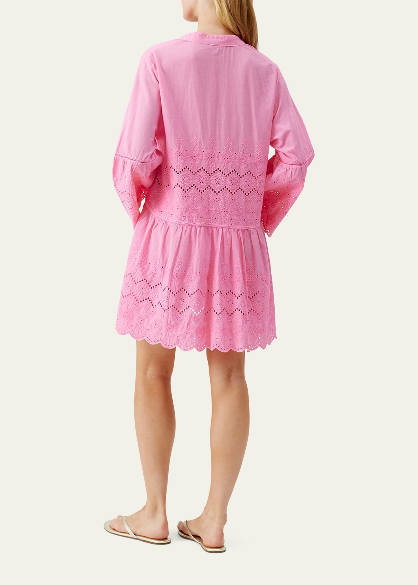 Sebenna Embroidered Sun Dress Coverup - 3