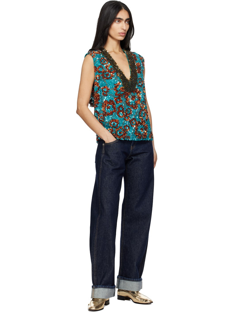 PARIS TEXAS Gold Alain Loafers outlook