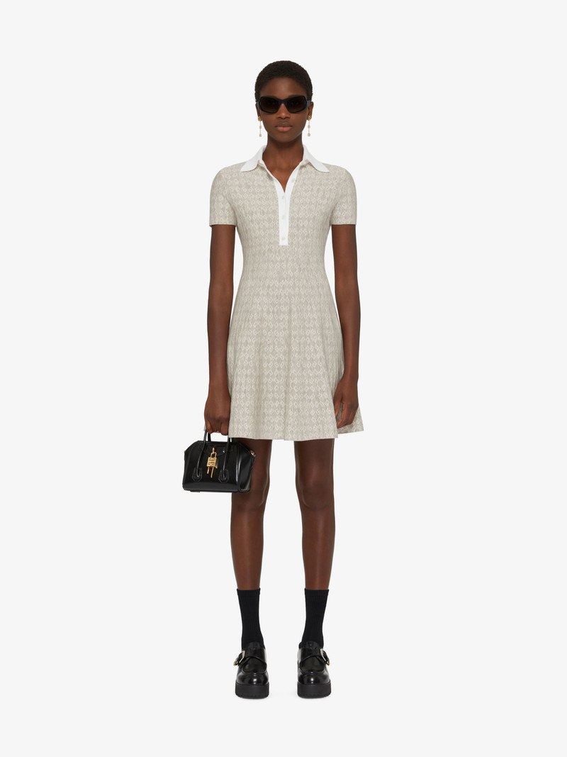 Givenchy POLO DRESS IN MONOGRAM 72 JACQUARD outlook