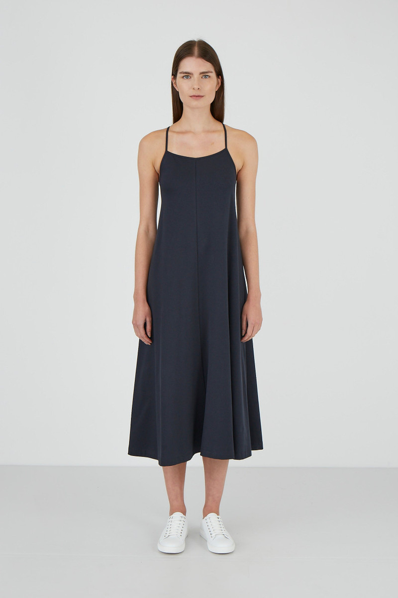 Cotton Interlock Strap Dress 1