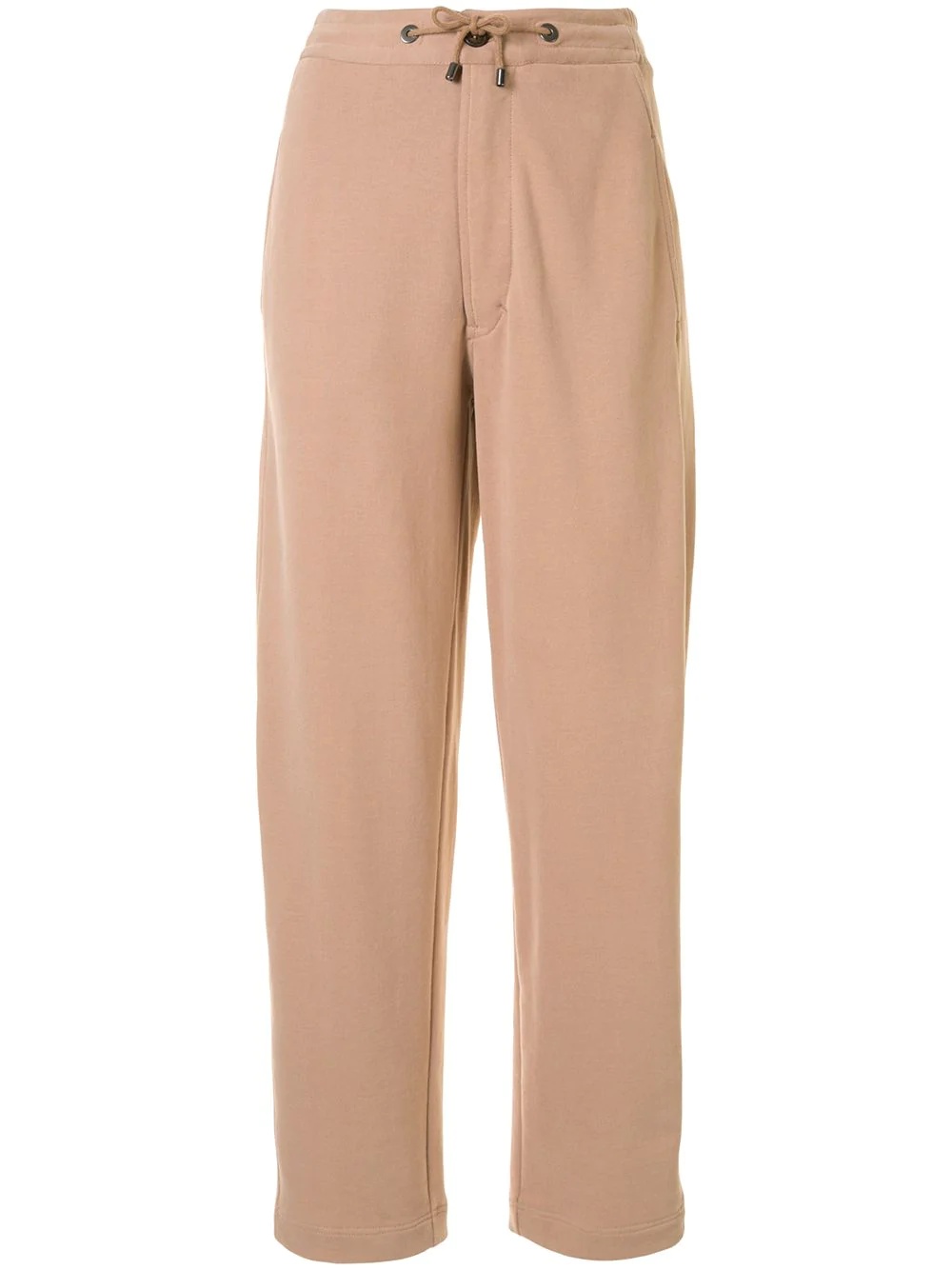 straight-leg track trousers - 1