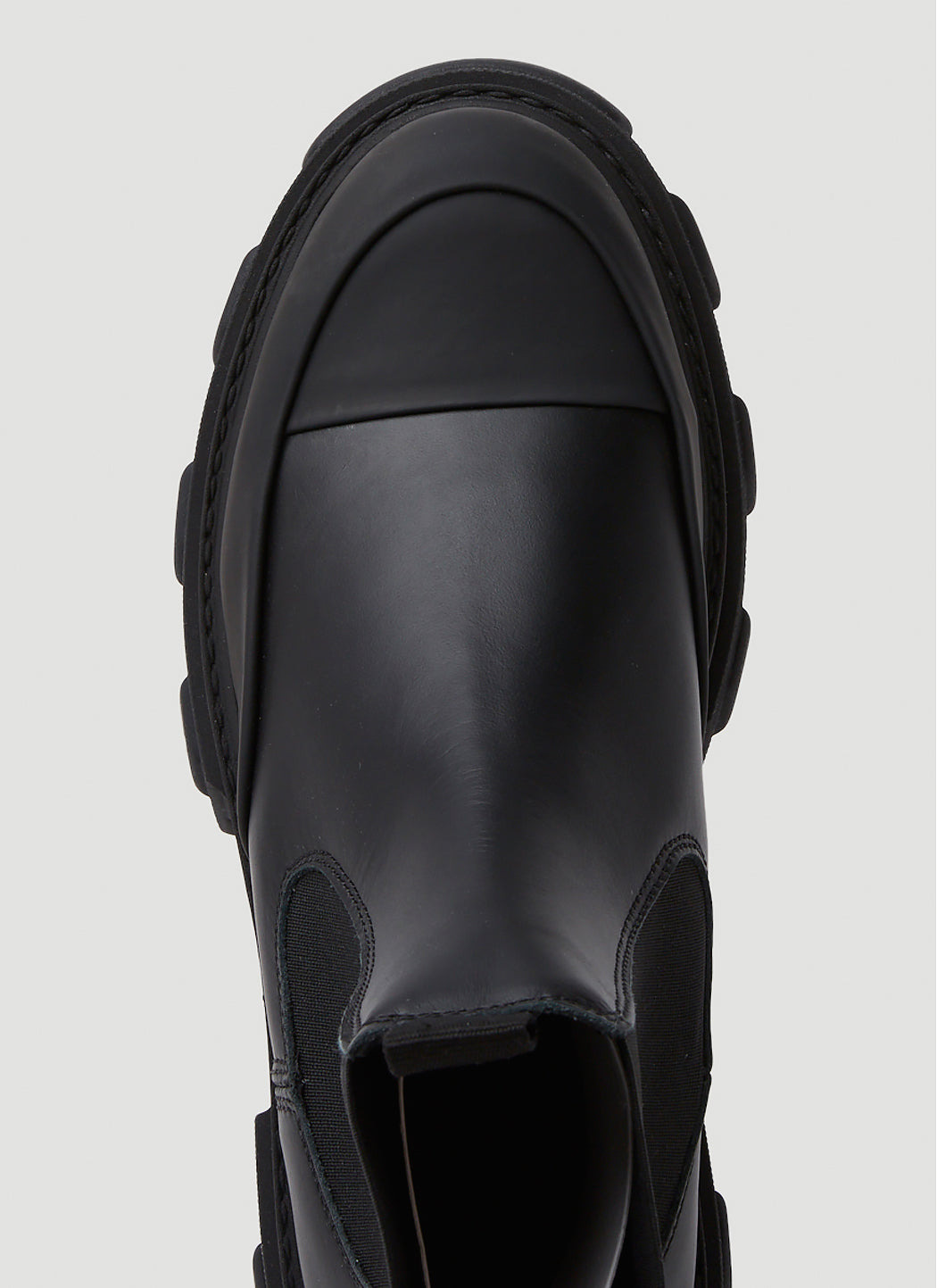 GANNI - Ganni Men Leather Chelsea Ankle Boots - 7