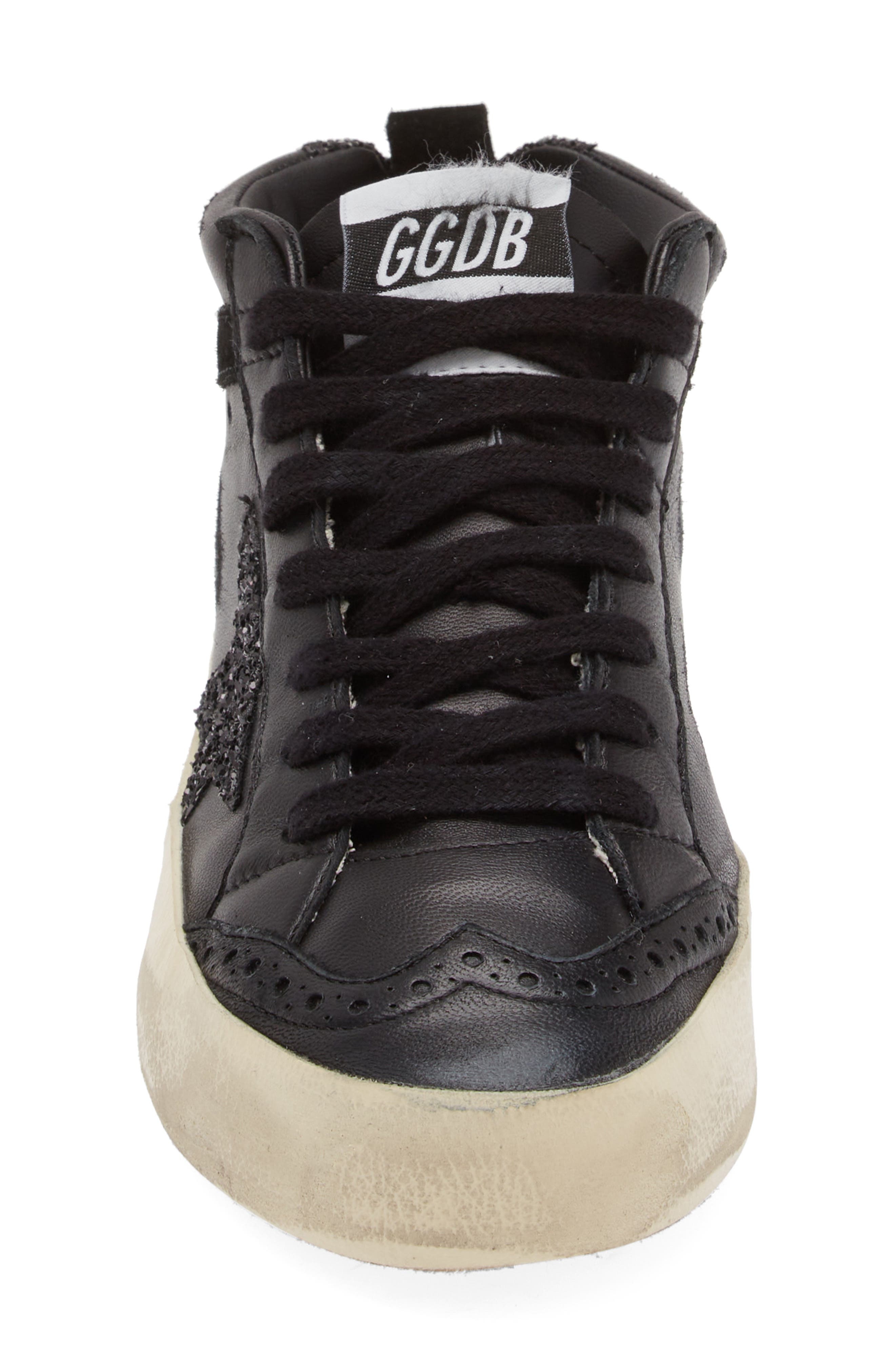 Golden Goose Midstar Sneaker in Black at Nordstrom - 4