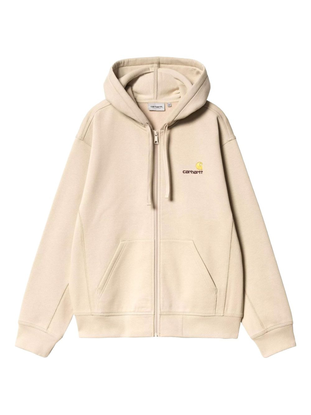 hooded cotton-blend sweatshirt - 1