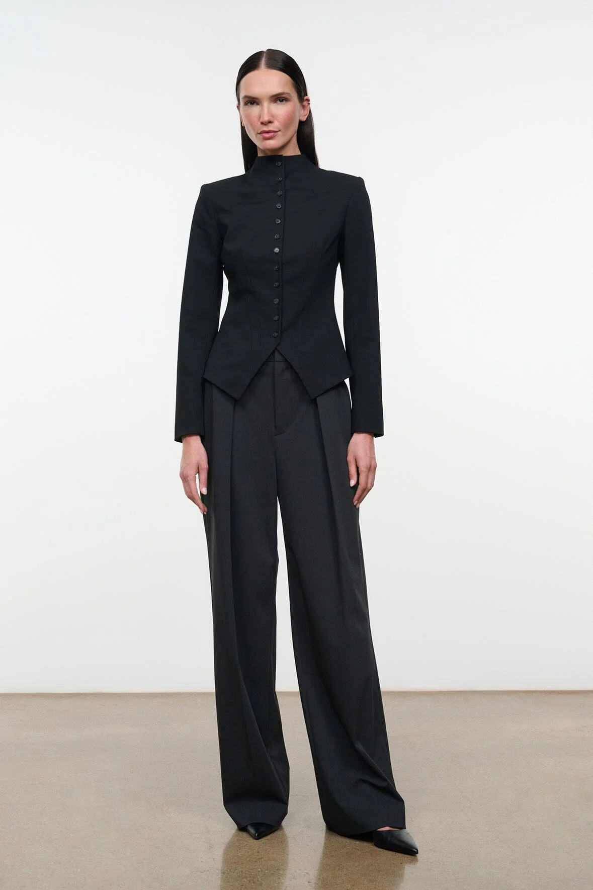 STAUD MAYSEN PANT SMOKE - 1