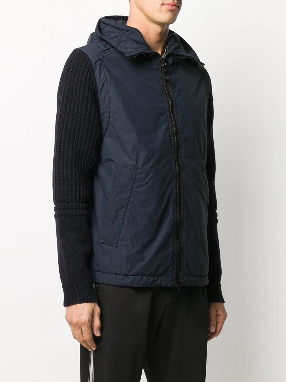 hooded padded jacket - 3