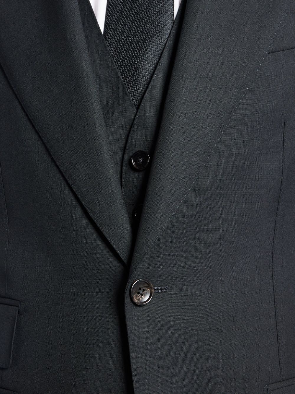 single-breasted wool suit - 5