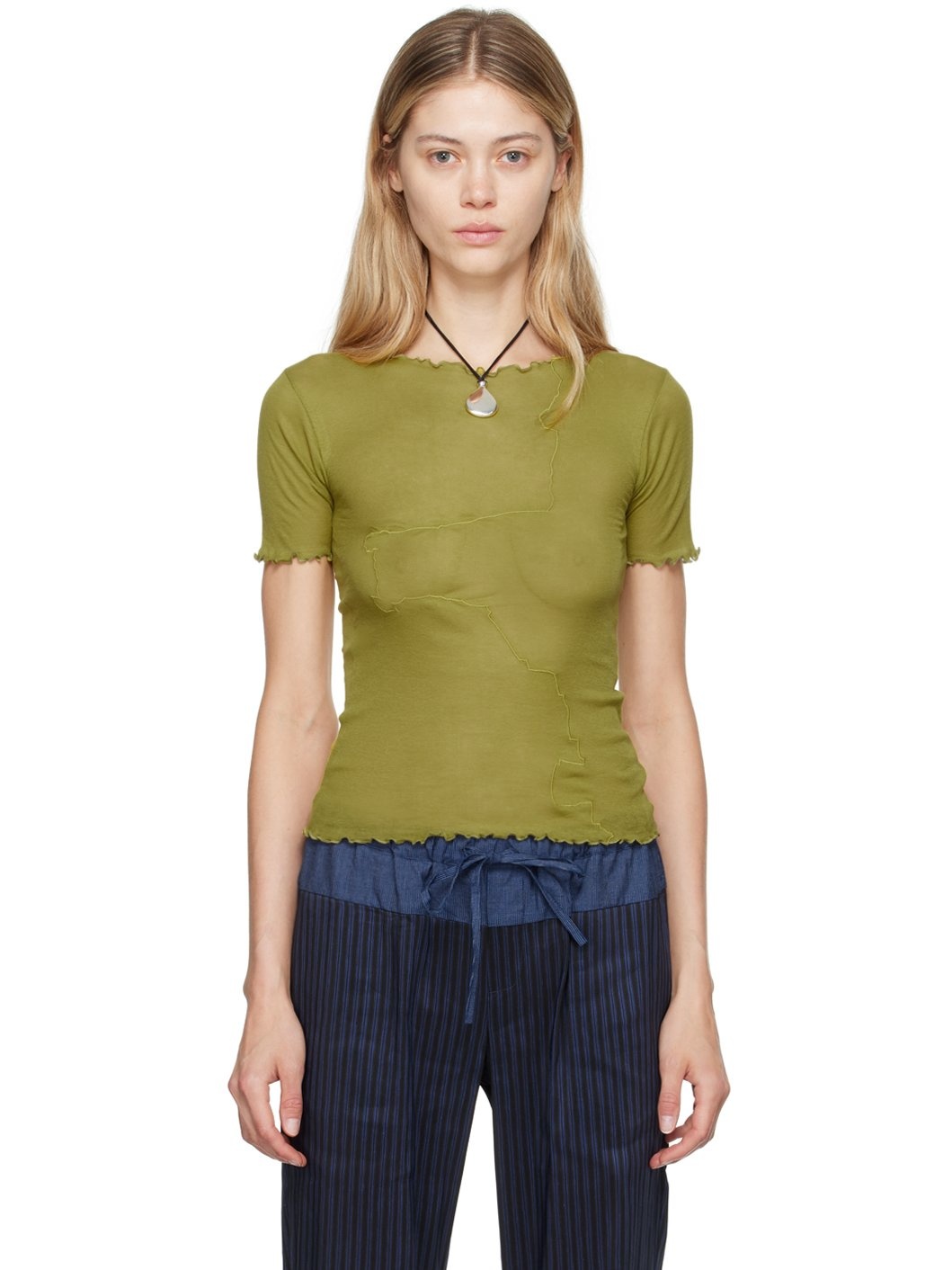 BASERANGE Tシャツ GERRYMANDERED TURTLENECK TOGET CG WI23 BASERANGE Tシャツ GERRYMANDERED TURTLENECK TOGET CG WI23