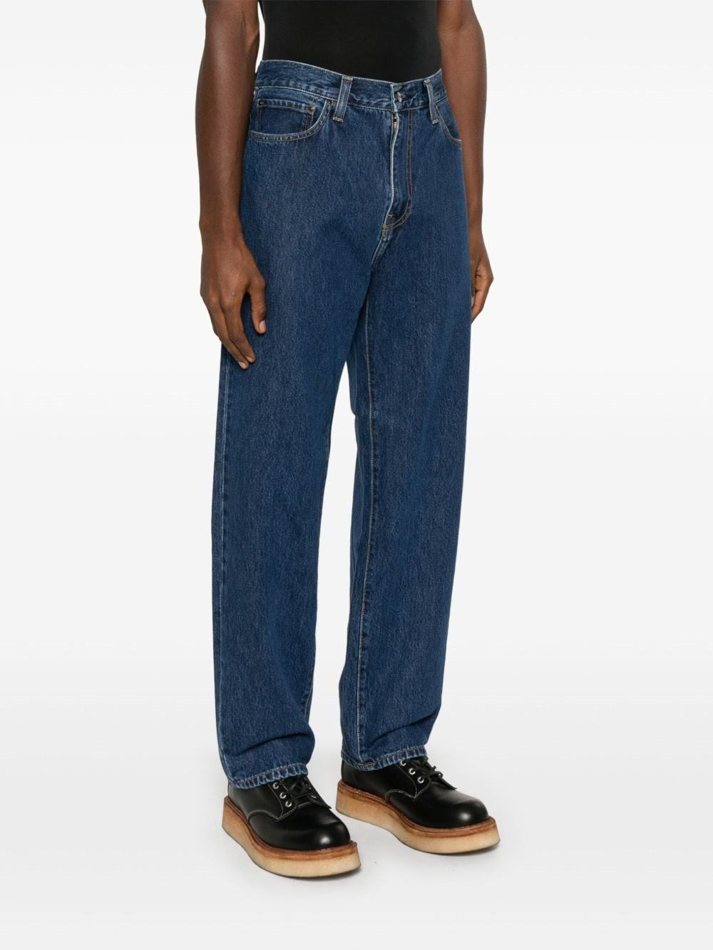 Denim cotton jeans - 5