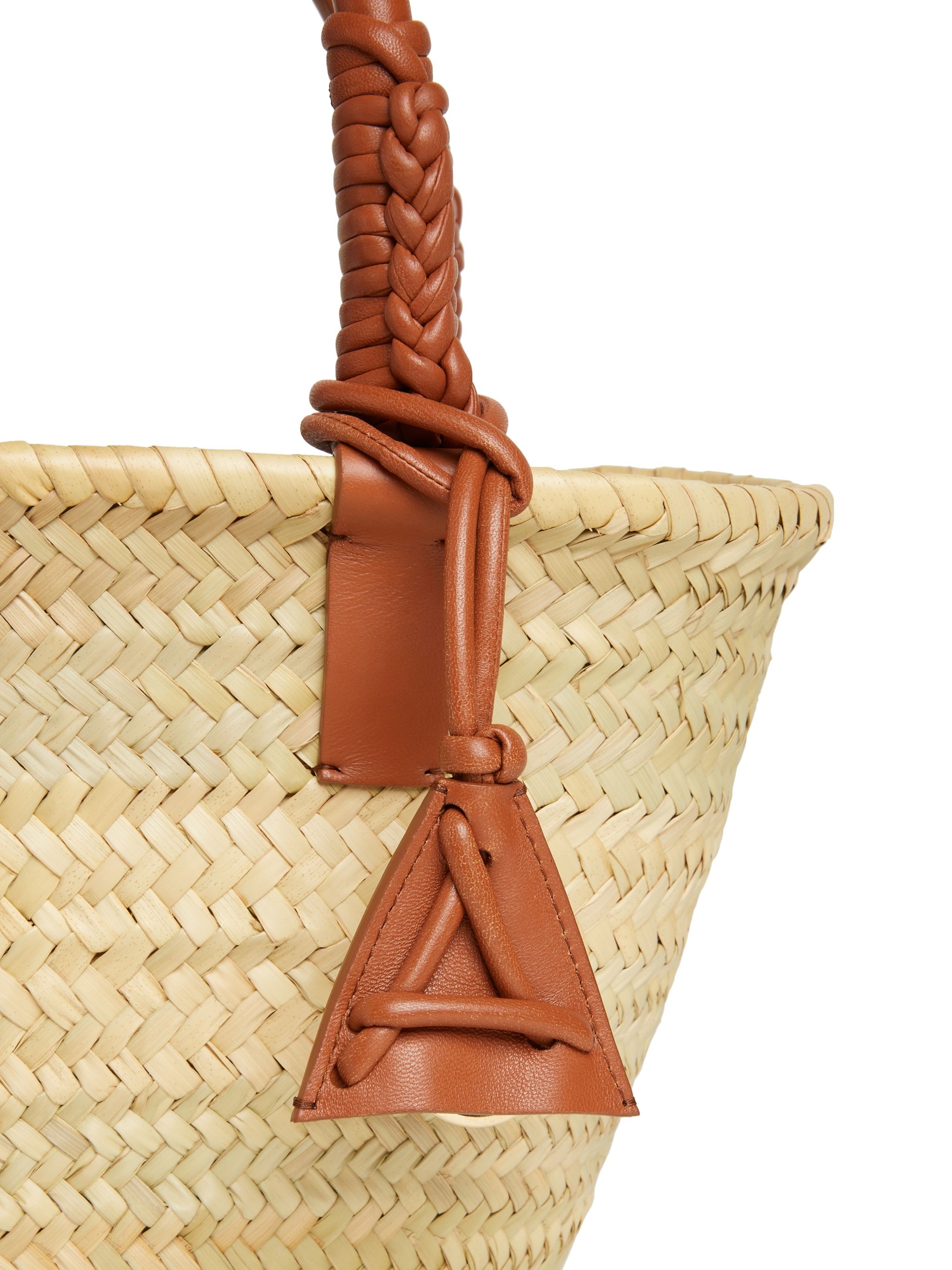 Icon Palm Leaf Small Tote Bag - 7