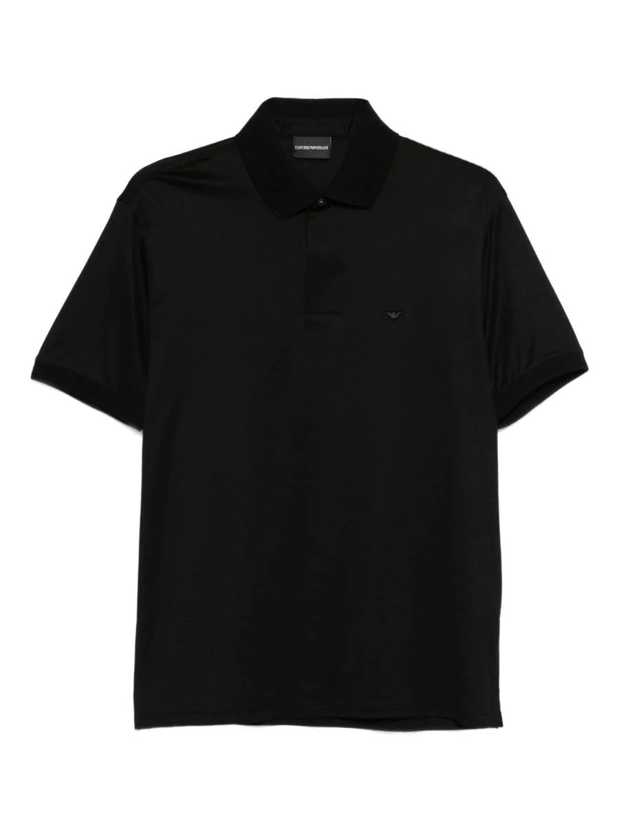 Emporio Armani Cotton Polo Shirt - 1