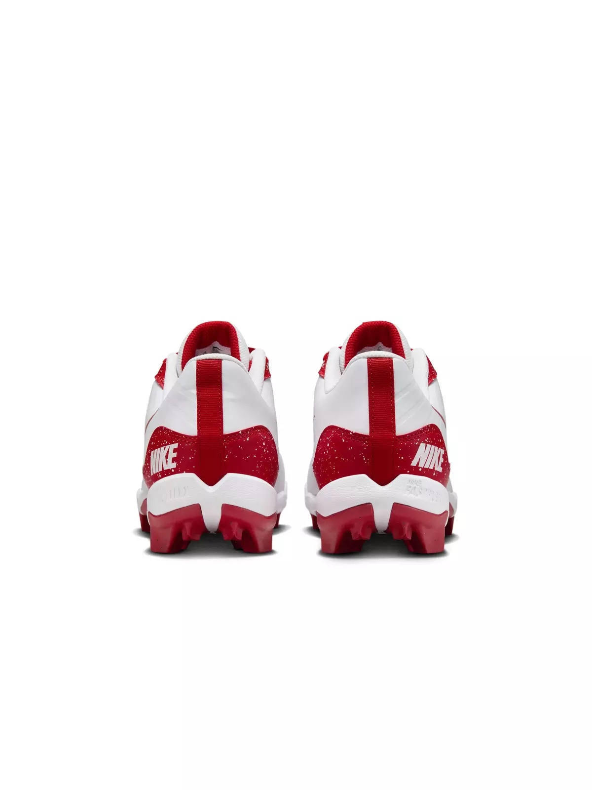 Alpha Huarache 4 Keystone "White/University Red" Men's Baseball Cleat - 5