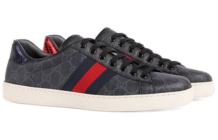 Gucci Ace GG Supreme 'Black Grey' 429445-96G50-1130 - 2