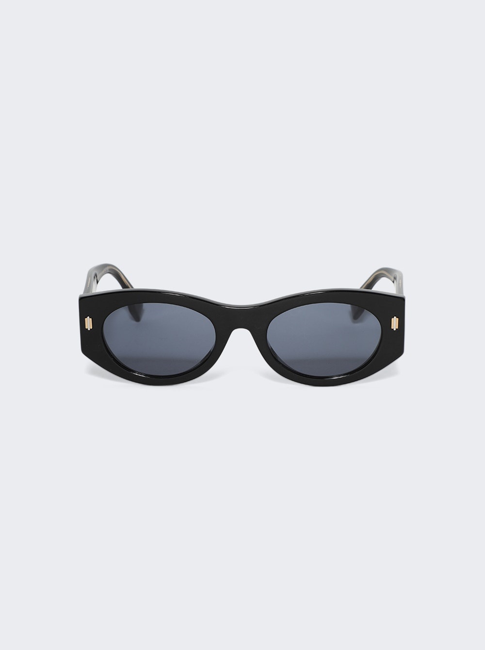 Roma Sunglasses Shiny Black - 1