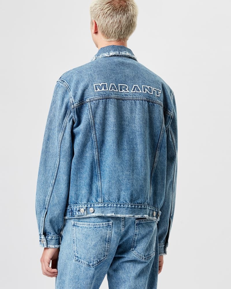 JANGO EMBROIDERED DENIM JACKET - 5