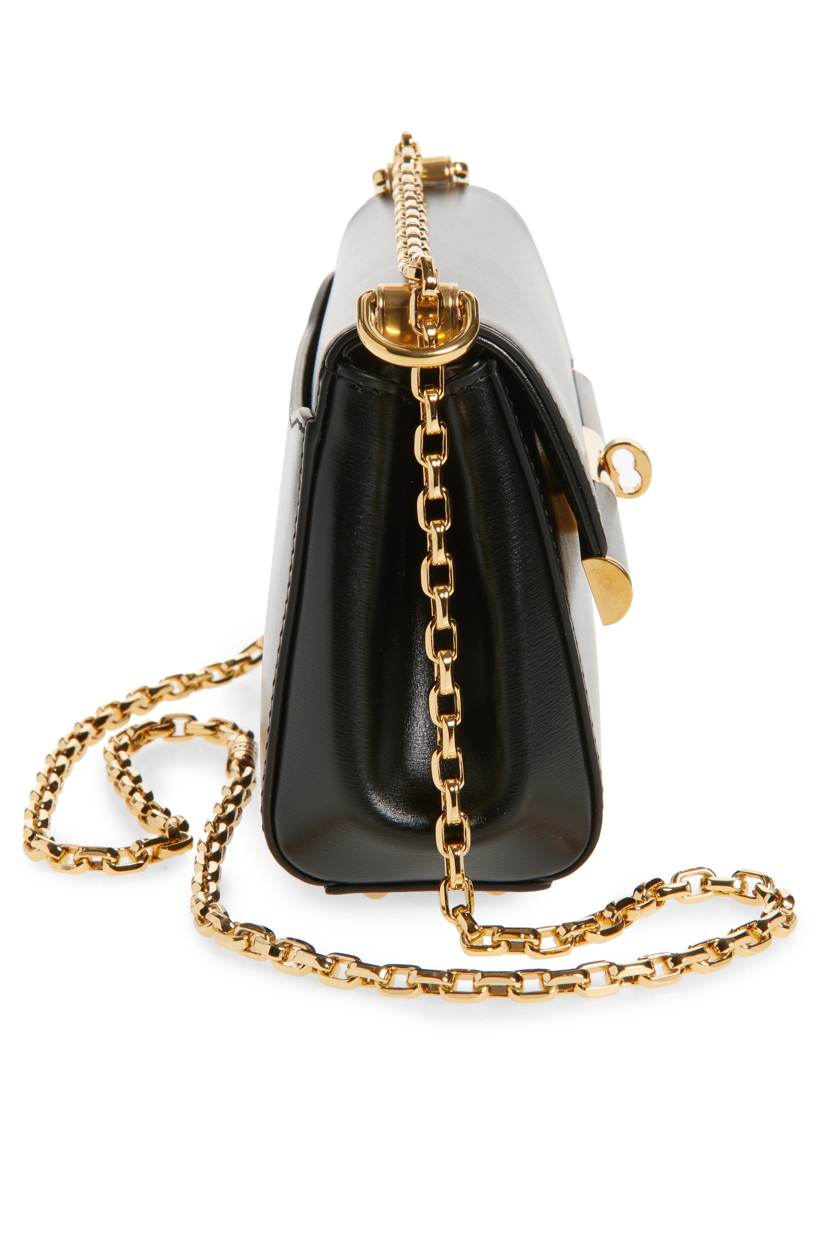 Dolce&Gabbana Marlene Chain Strap Shoulder Bag in Nero at Nordstrom - 5