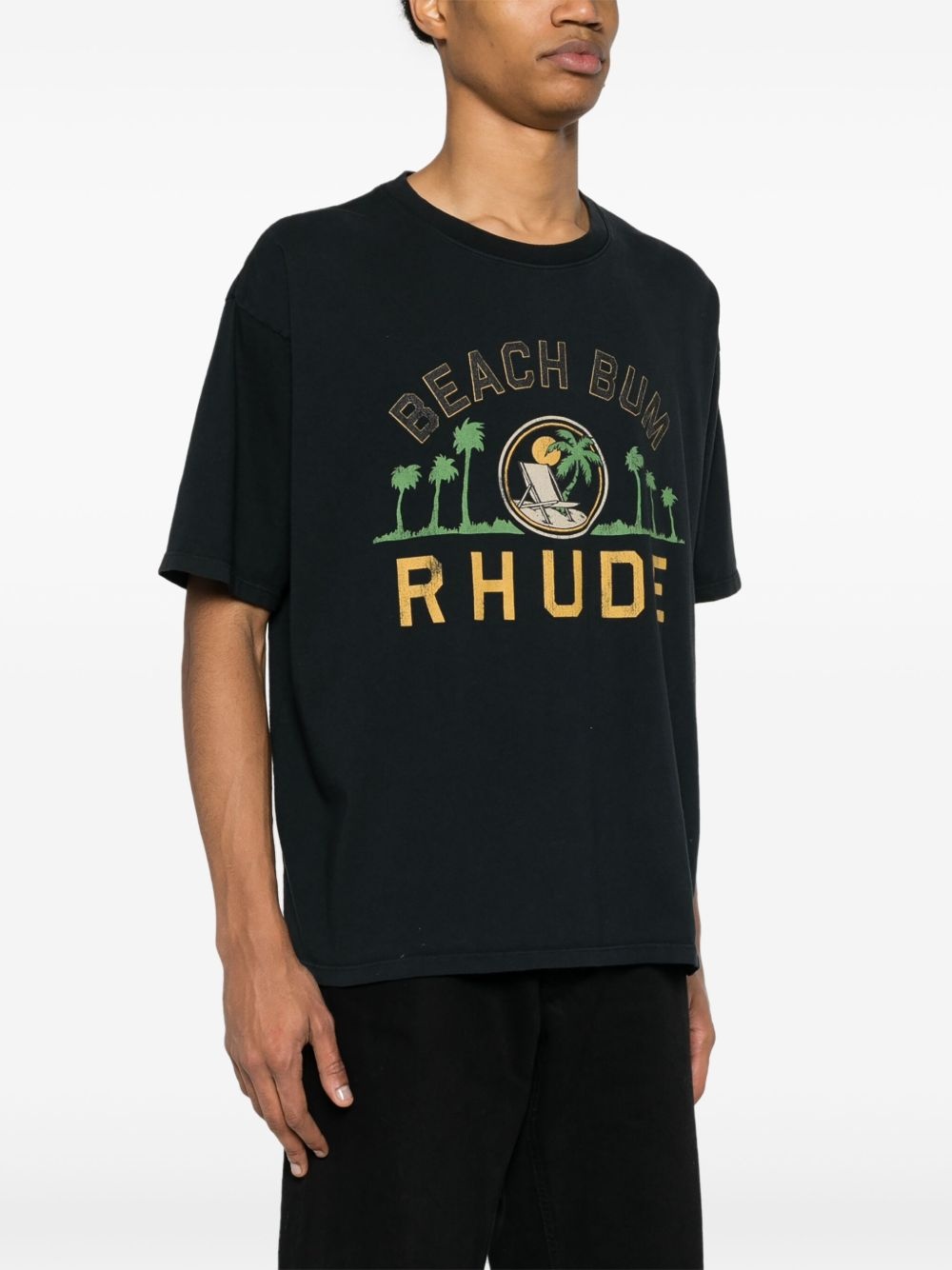 Palmera Tee "Vintage Black" - 3