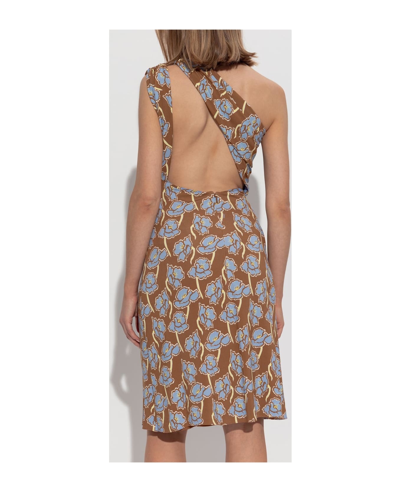 Versace One Shoulder Dress - 4