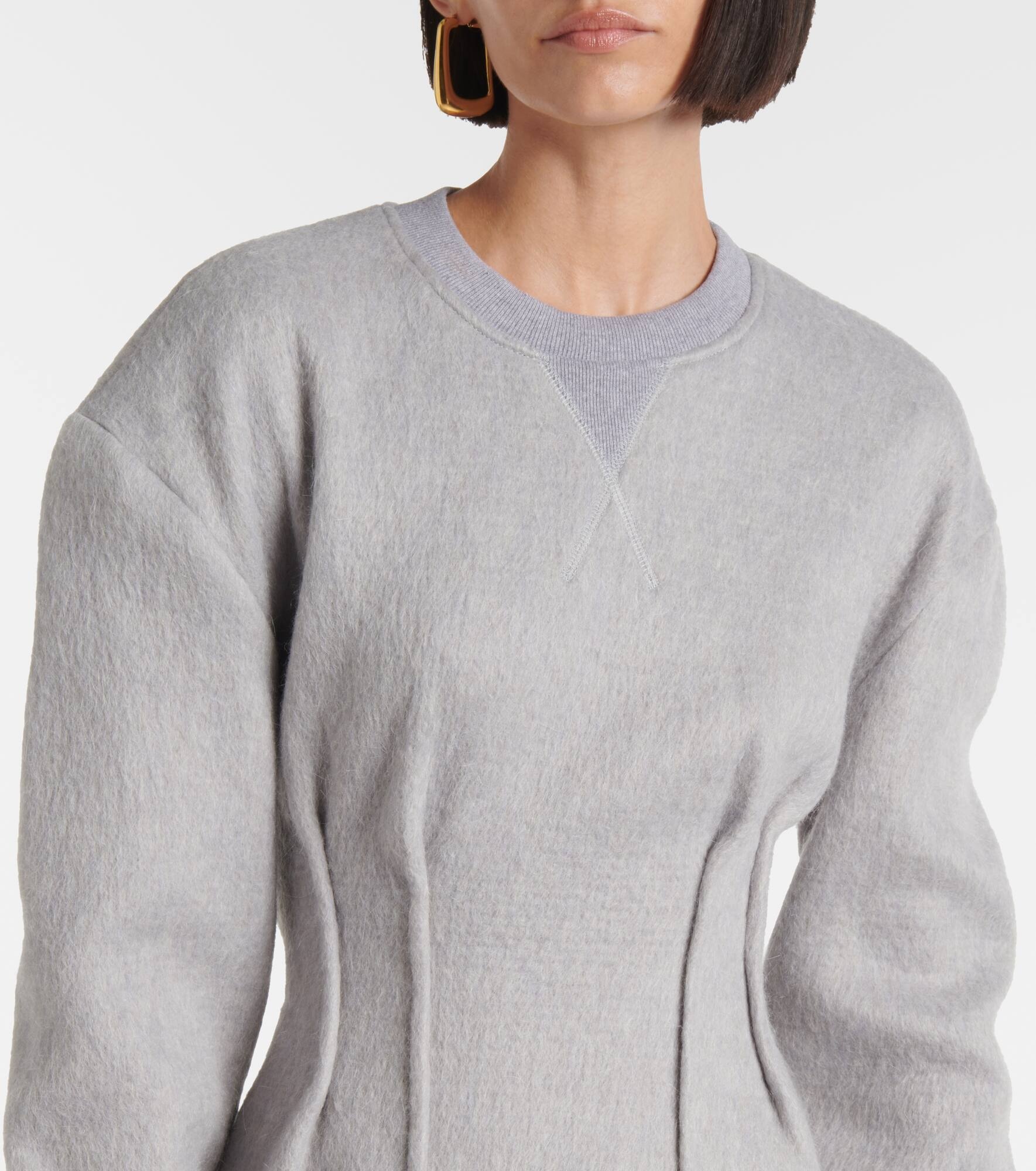 Jersey sweatshirt dress - 4