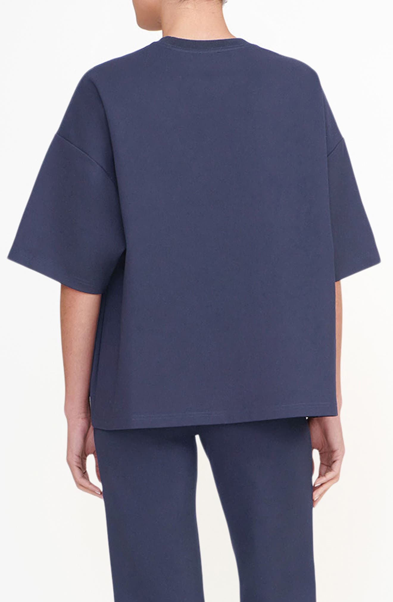 STAUD Capsule Oversize T-Shirt in Navy at Nordstrom - 2