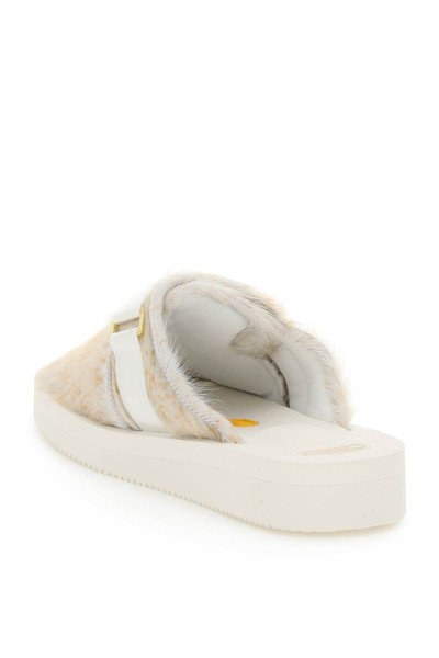 Suicoke ZAVO SABOT IN PONY HAIR outlook