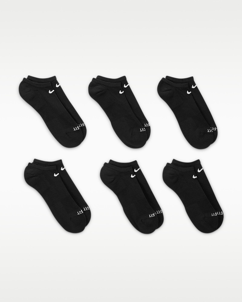 Nike Everyday Plus Cushioned Training No-Show Socks (6 Pairs) 3