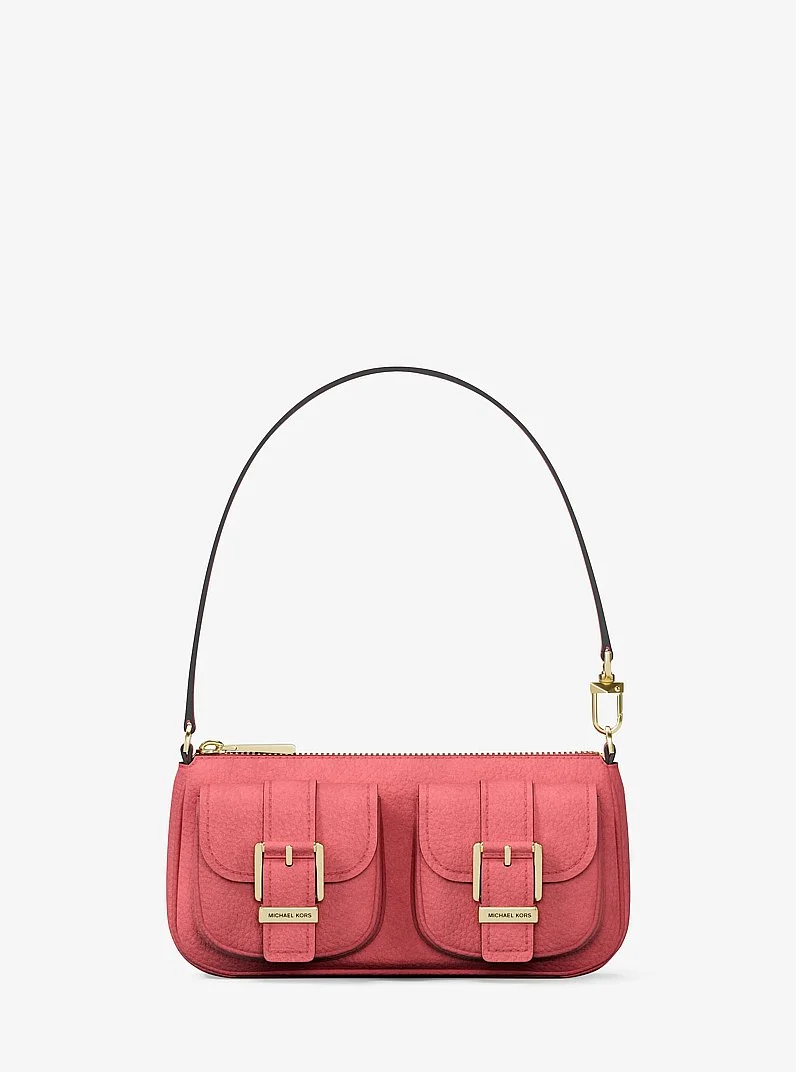 Zoe Small Suede Convertible Pochette - 1