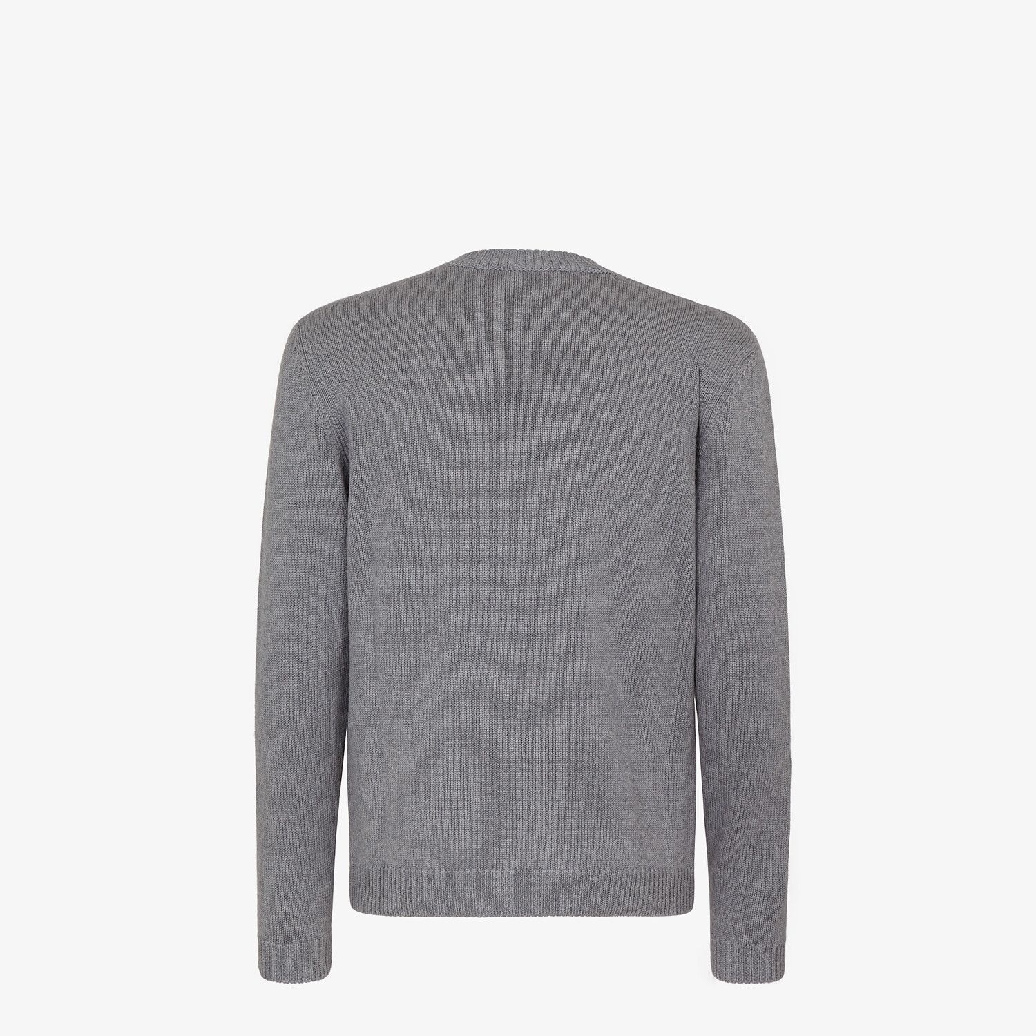 Gray wool sweater - 2