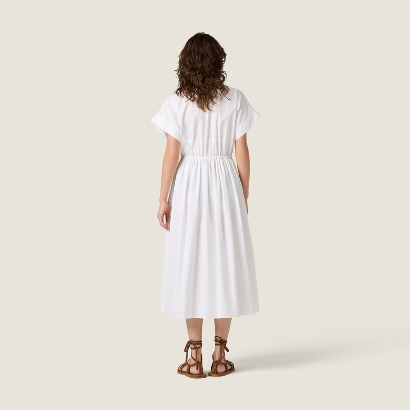 Poplin midi-dress 3