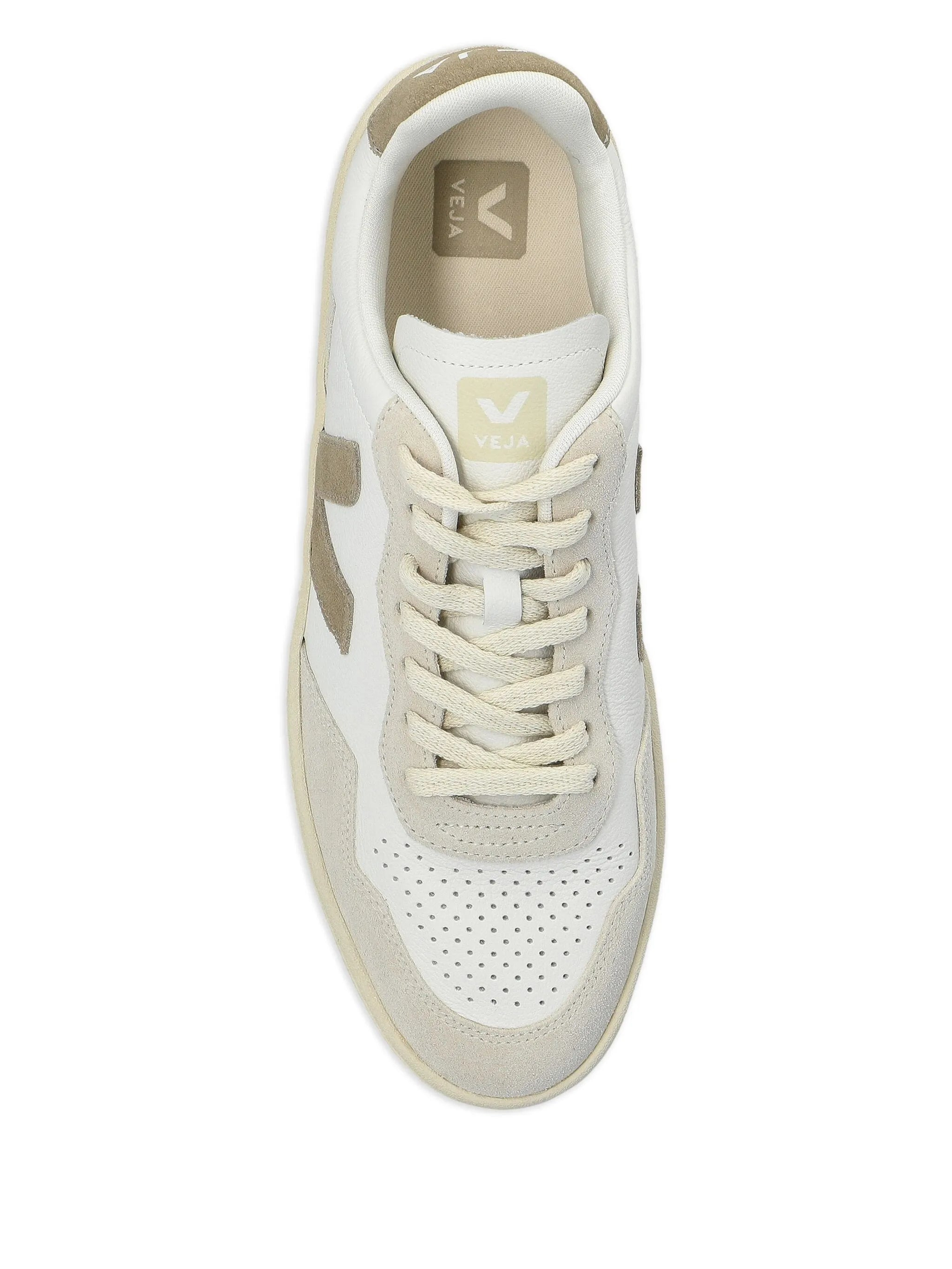 Veja V-90 Leather Sneakers - 4