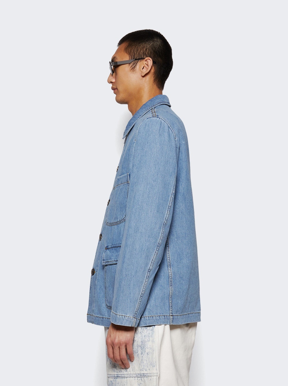 Braxton Denim Jacket Light Blue - 3