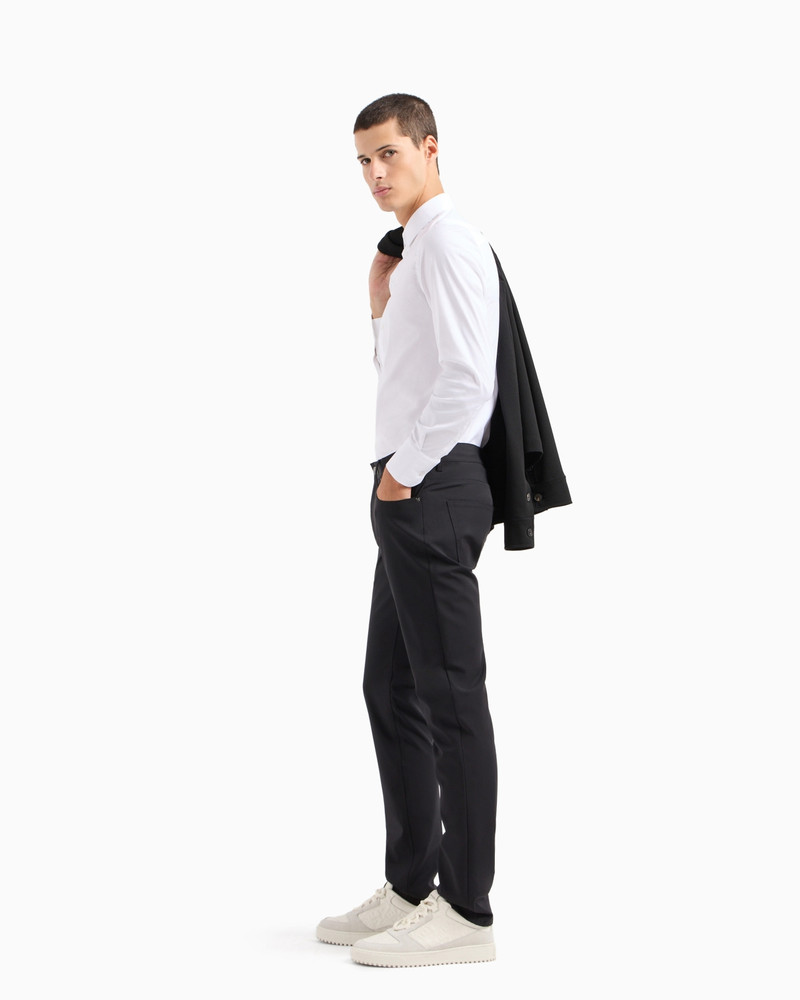 EMPORIO ARMANI J05 Regular-fit denim jeans outlook