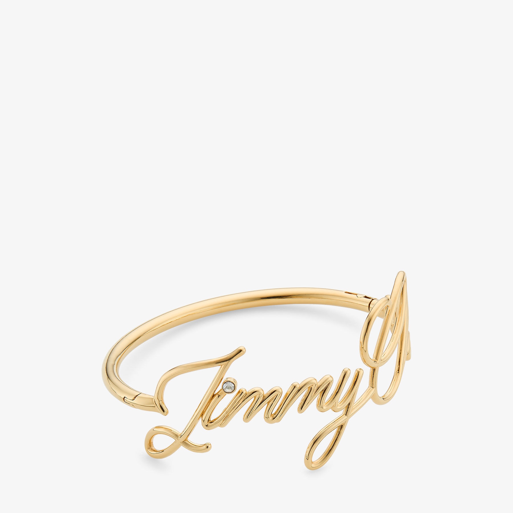 Logo Script Bracelet
Gold Finish Script Bracelet - 2