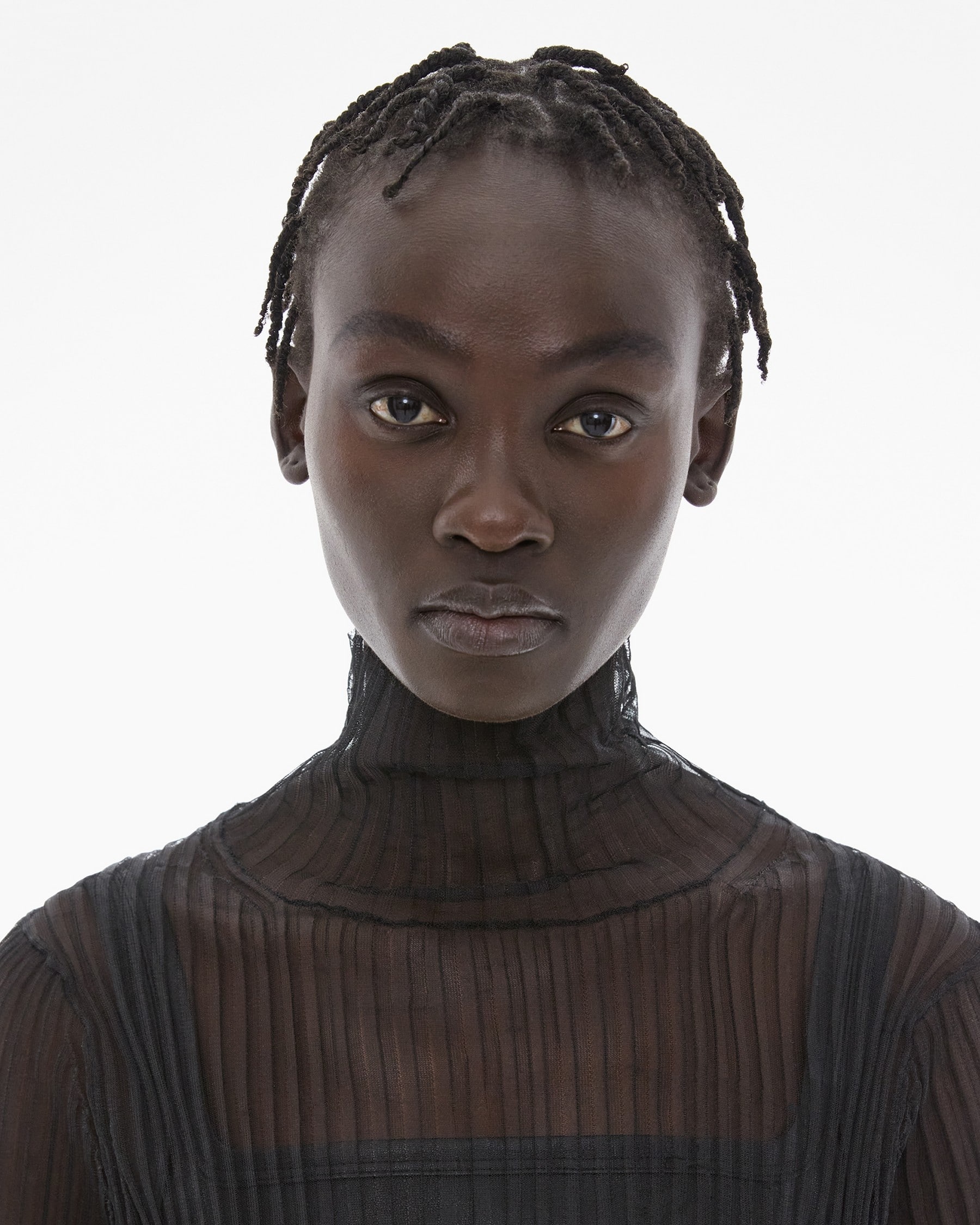 SHEER TURTLENECK TEE - 7