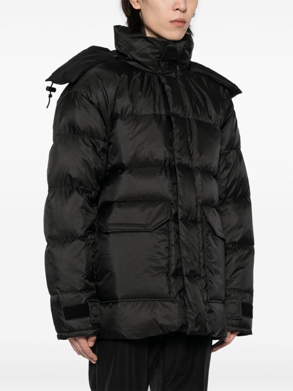 padded hooded jacket - 3