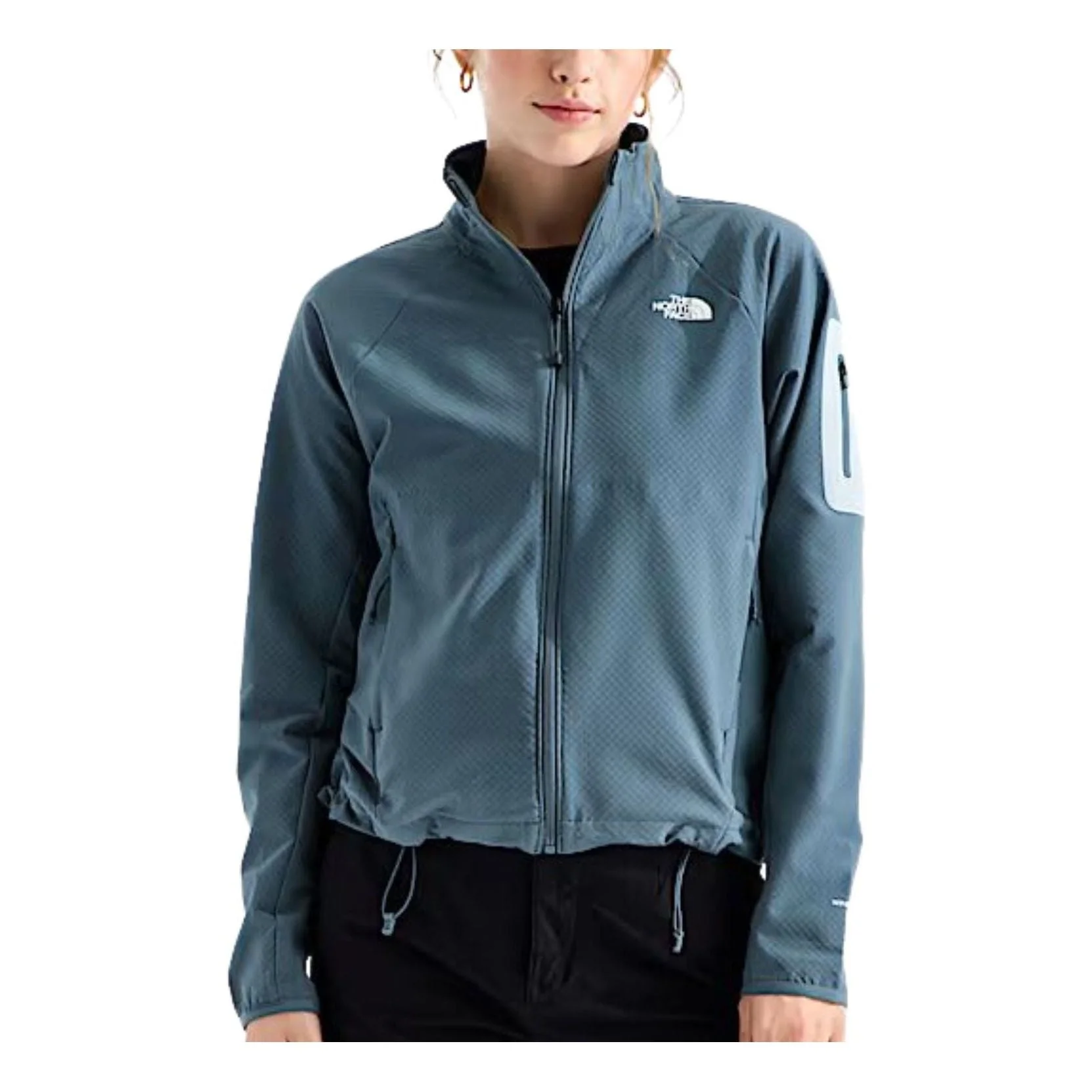 (WMNS) THE NORTH FACE Tek Approach Jacket 'Granite Grey' NF0A8B5A0U3 - 1