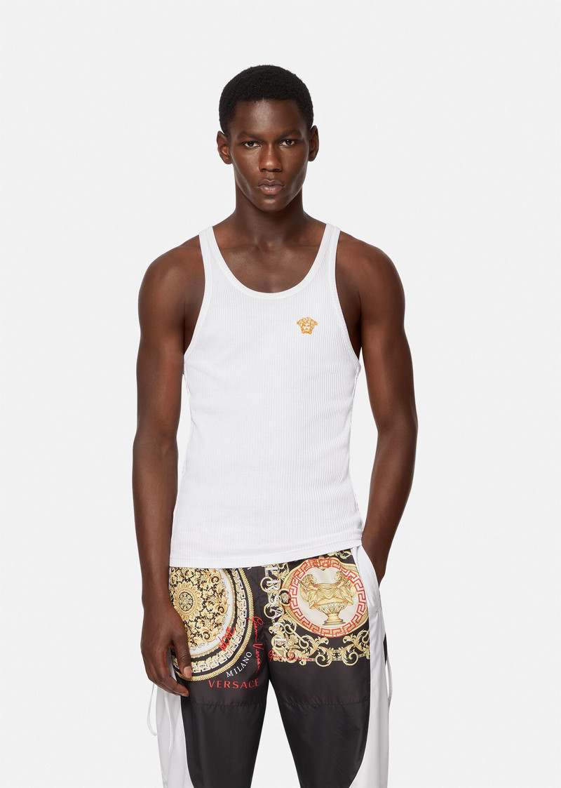 VERSACE Embroidered Medusa Undershirt outlook