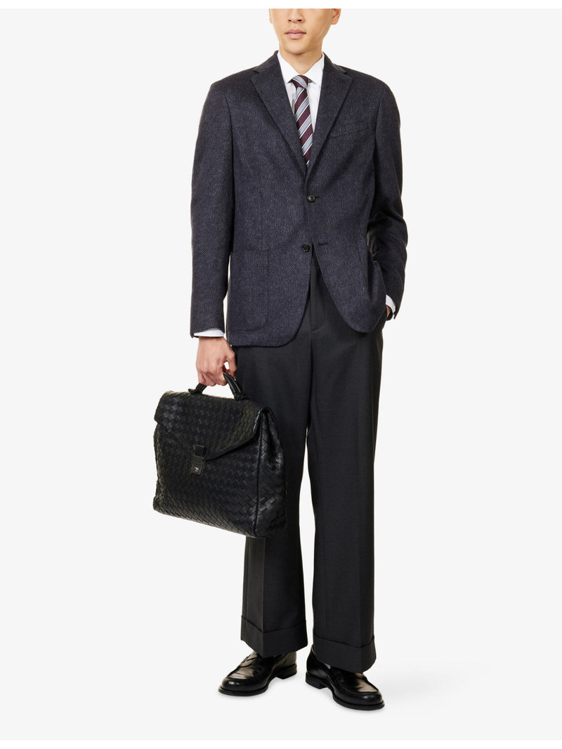 CORNELIANI Whisper Single-Breasted Silk-Cashmere Blend Jacket outlook